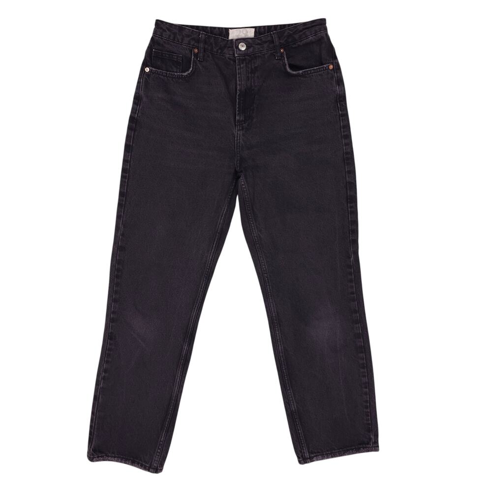 We The Free Dakota High Waist Straight Leg Faded Black Jeans Sz 29